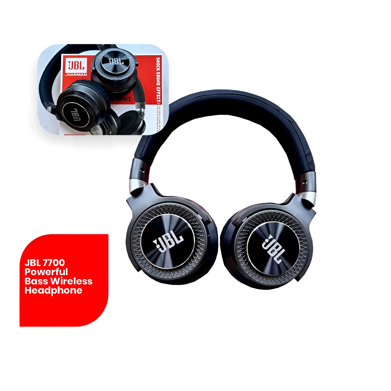 Headphones with Pure Bass Sound and Voice Assistant Support and Foldable Design