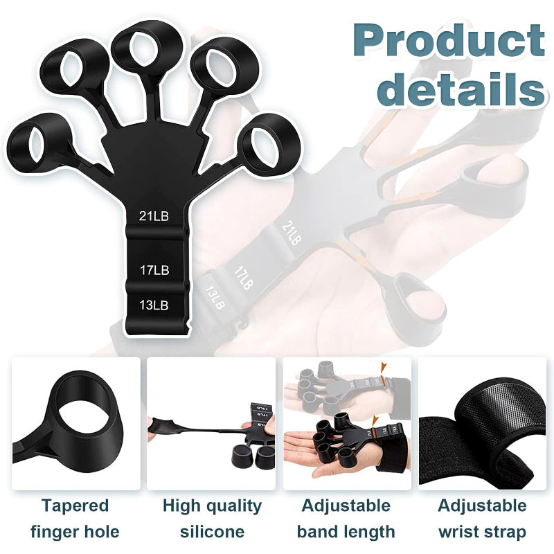 Finger Trainer Comfortable And Easy Grip Hand Strengthener