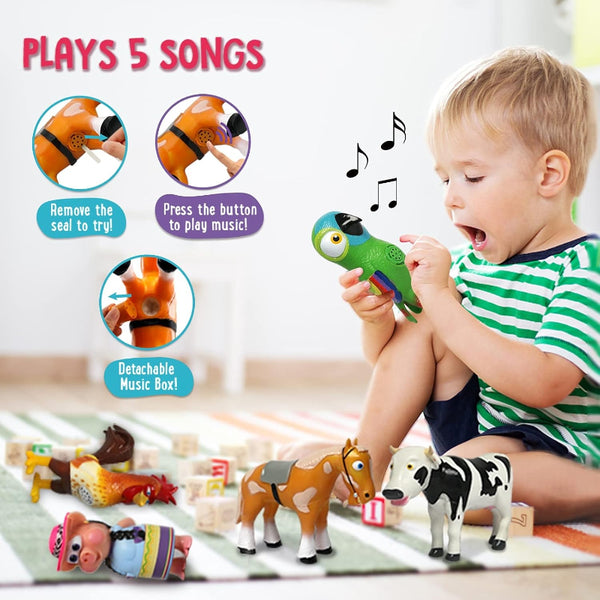 Musical La Granja De Zenon Horse Toy For Kids