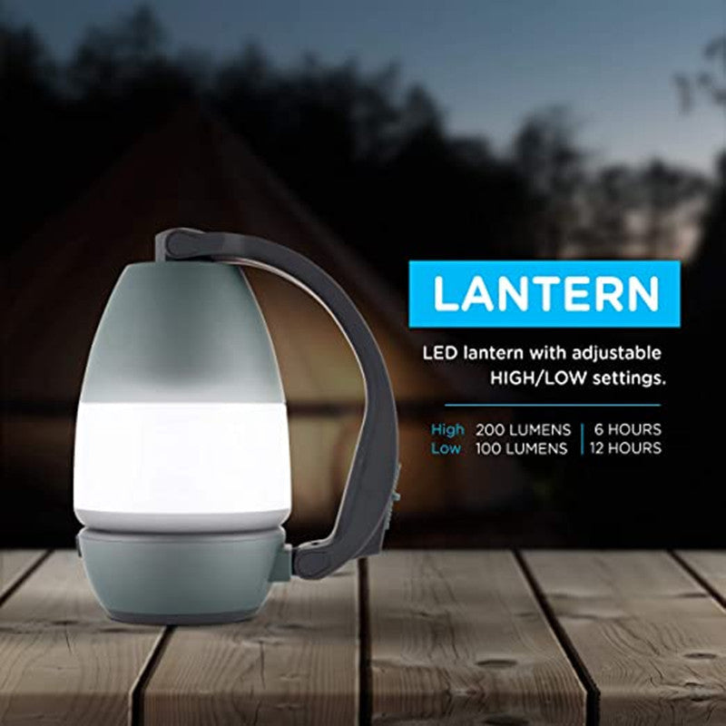 Rechargeable Camping Lantern With Flashlight And Power Bank
