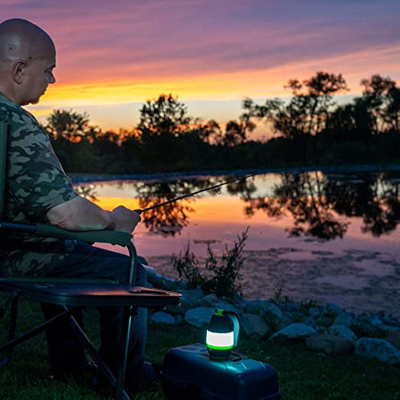 Rechargeable Camping Lantern With Flashlight And Power Bank