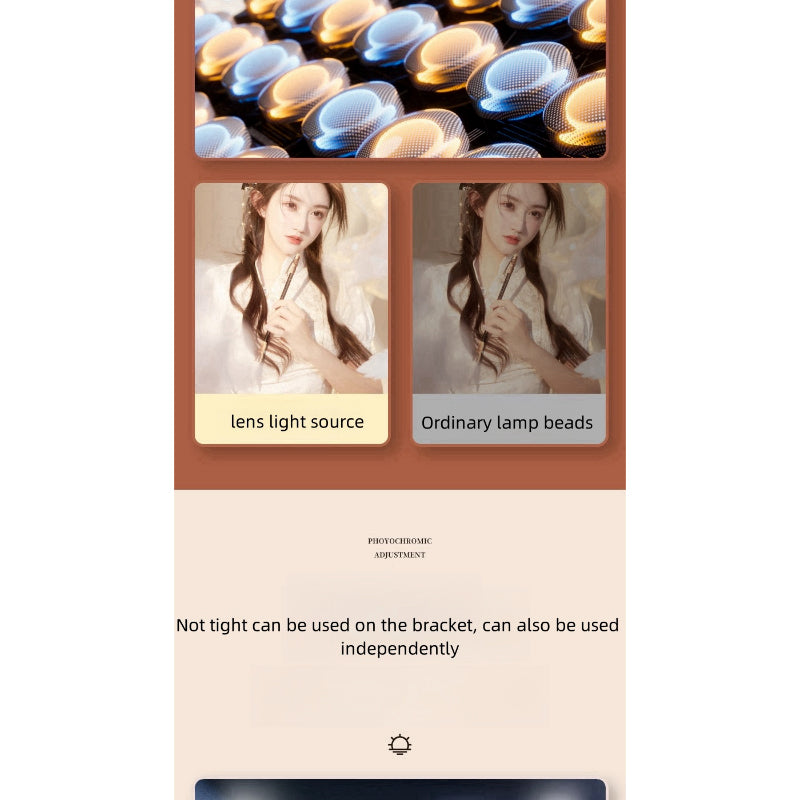 RL-100 Studio LED Light Panel – Adjustable Color Temperature & Brightness with Remote Control