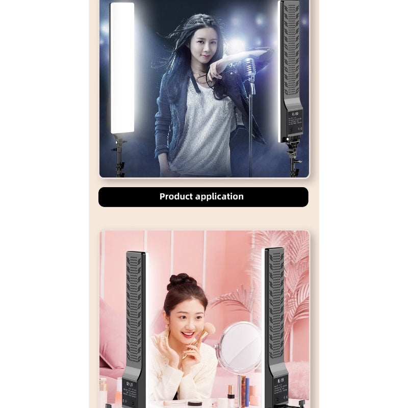 RL-100 Studio LED Light Panel – Adjustable Color Temperature & Brightness with Remote Control