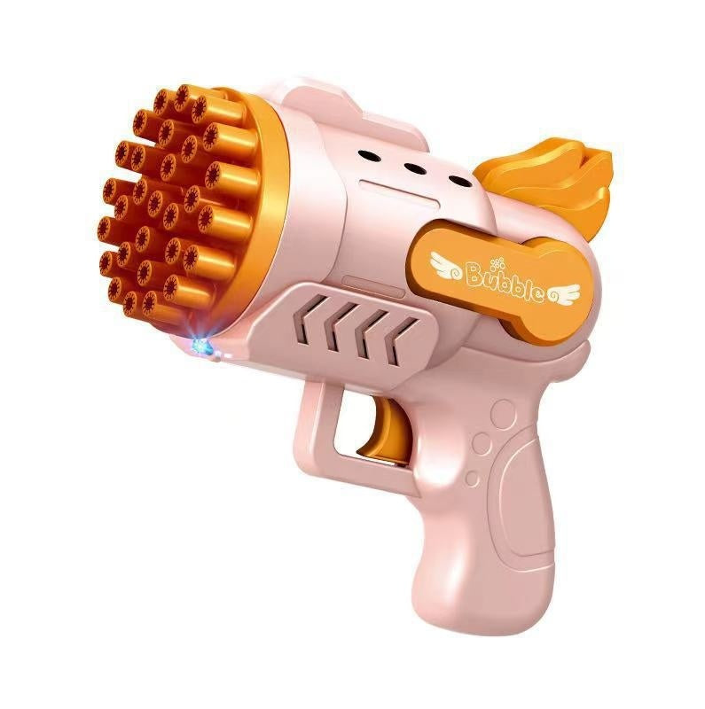 Porous Bubble Gun Handheld Electric Bubble Maker Children's Toys