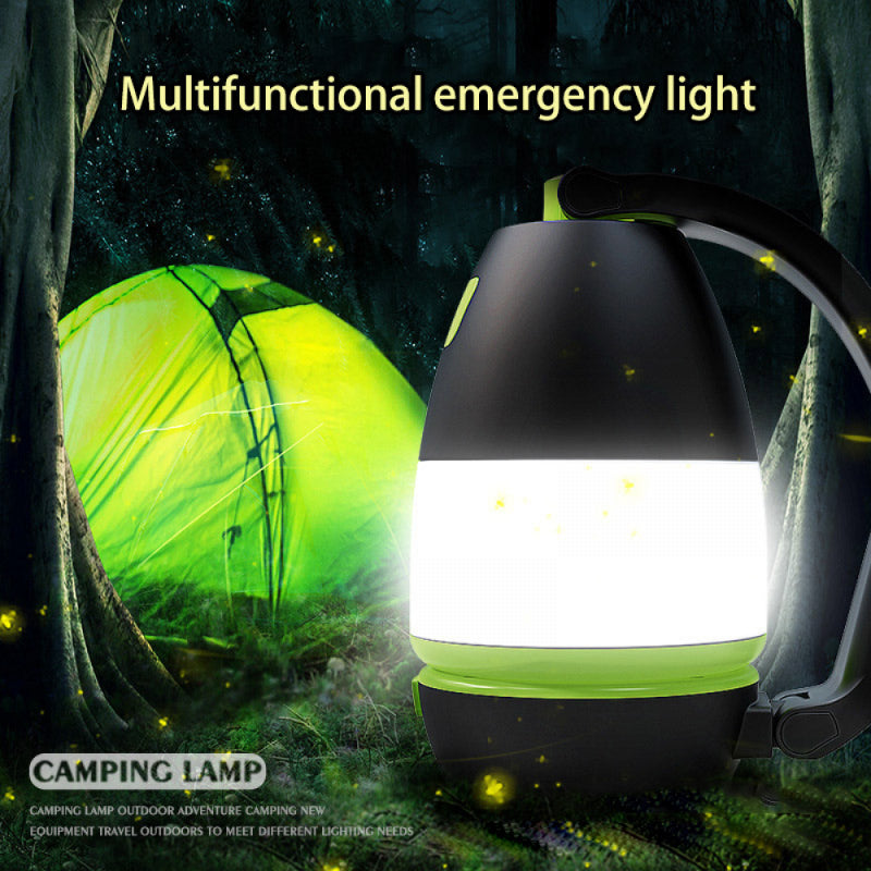 Rechargeable Camping Lantern With Flashlight And Power Bank